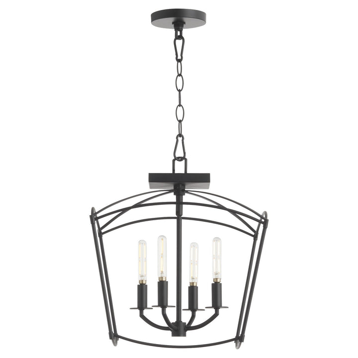 Quorum Mantle 2812-14-59 Pendant Light - Matte Black