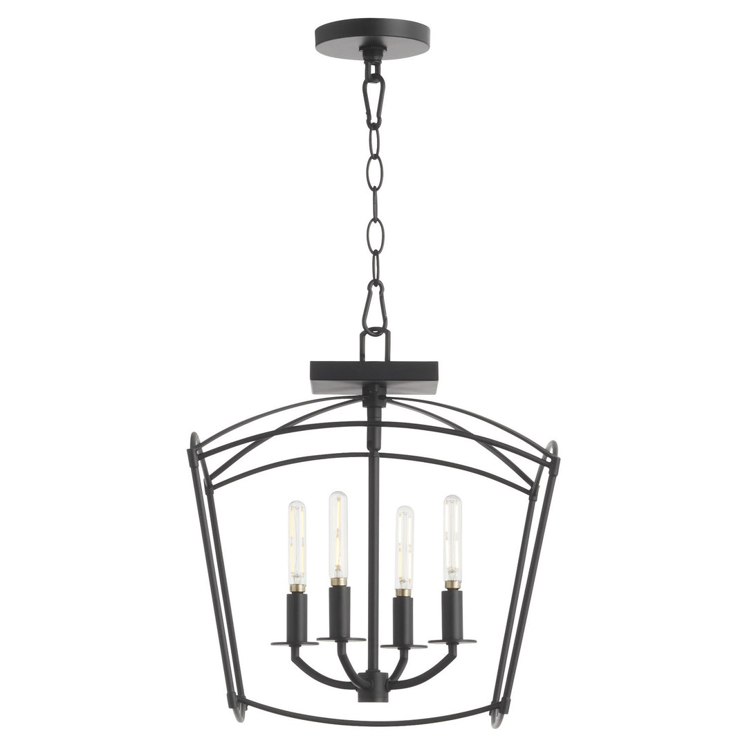 Quorum Mantle 2812-14-59 Pendant Light - Matte Black