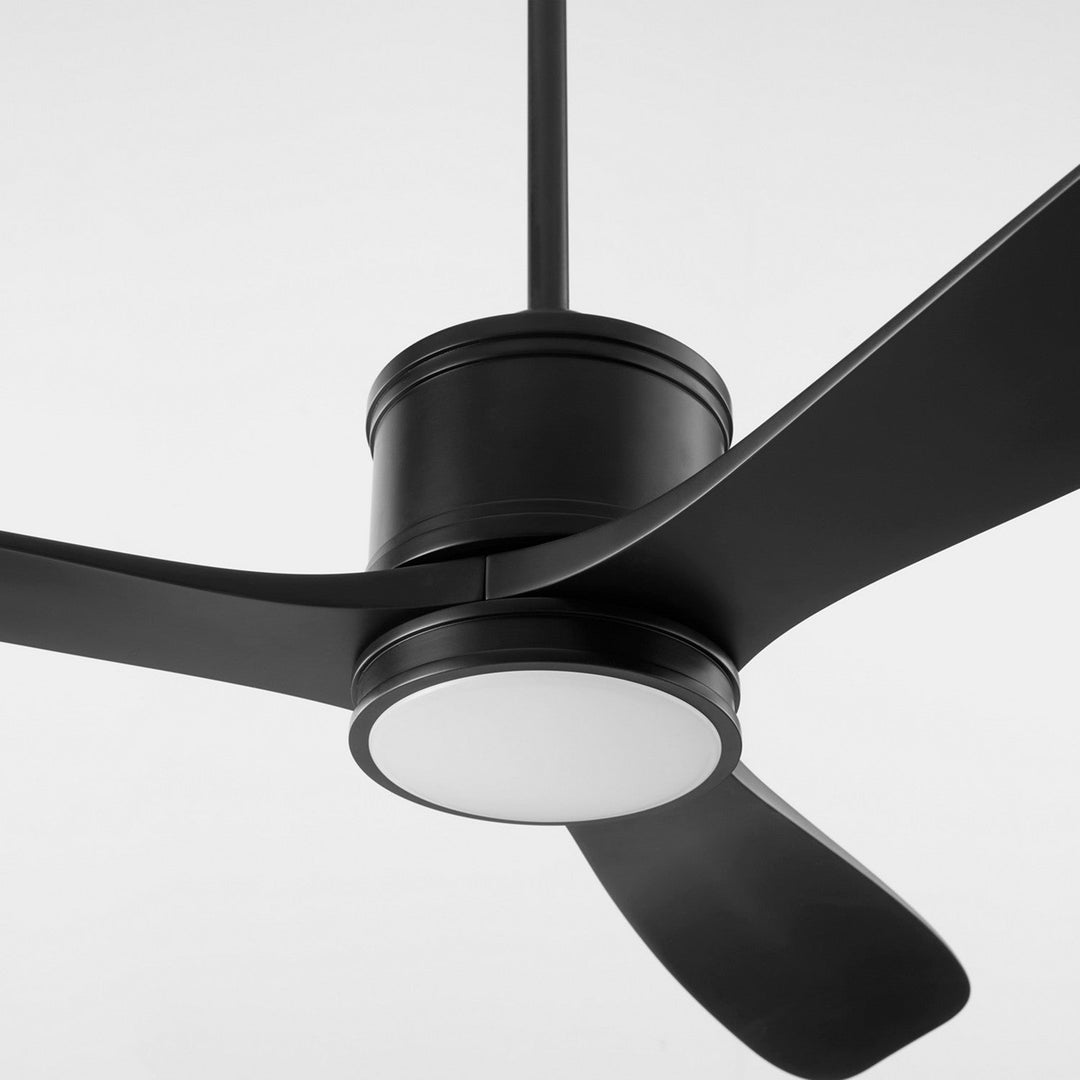 Quorum Portland 12583-59 Ceiling Fan - Matte Black