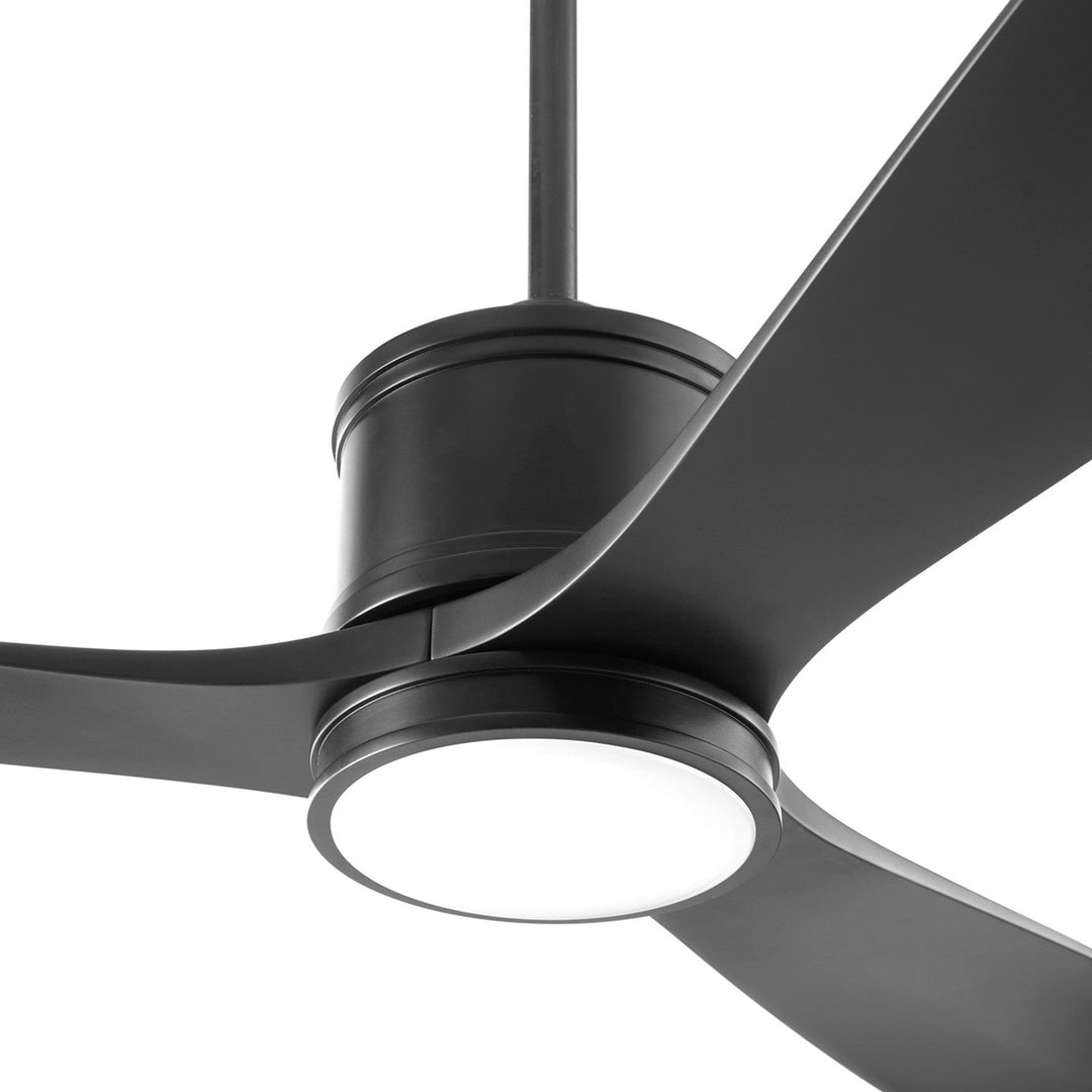 Quorum Portland 12583-59 Ceiling Fan - Matte Black