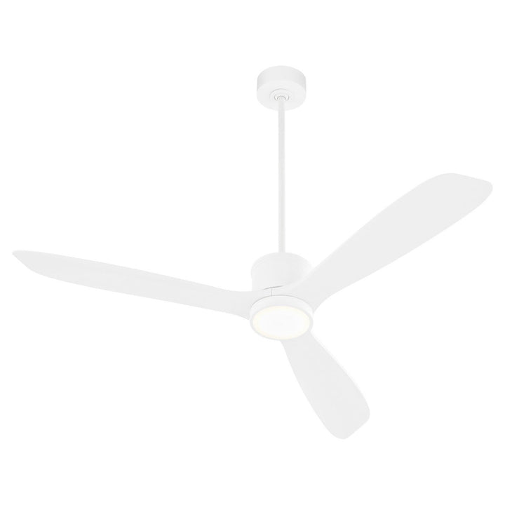 Quorum Portland 12583-8 Ceiling Fan - Studio White