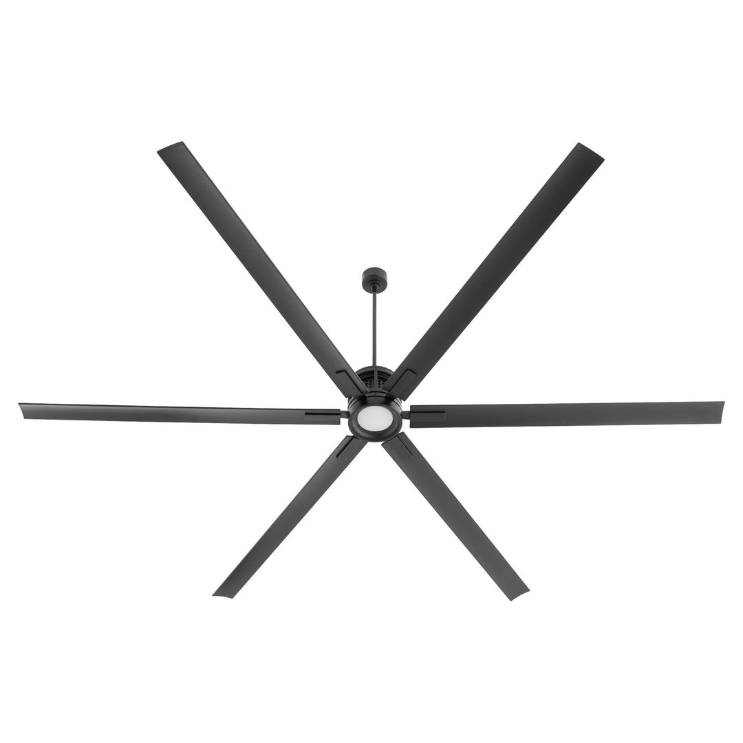 Quorum Zeus 101206-59 Ceiling Fan - Matte Black