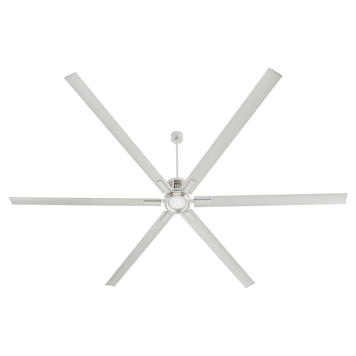 Quorum Zeus 101206-65 Ceiling Fan - Satin Nickel