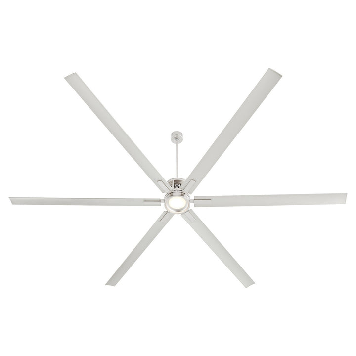 Quorum Zeus 101206-65 Ceiling Fan - Satin Nickel