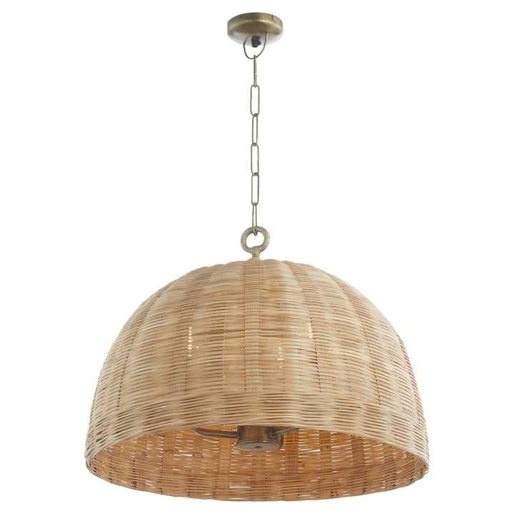 Quorum Artisan Series 86-3-75 Pendant Light - Artisan's Brass