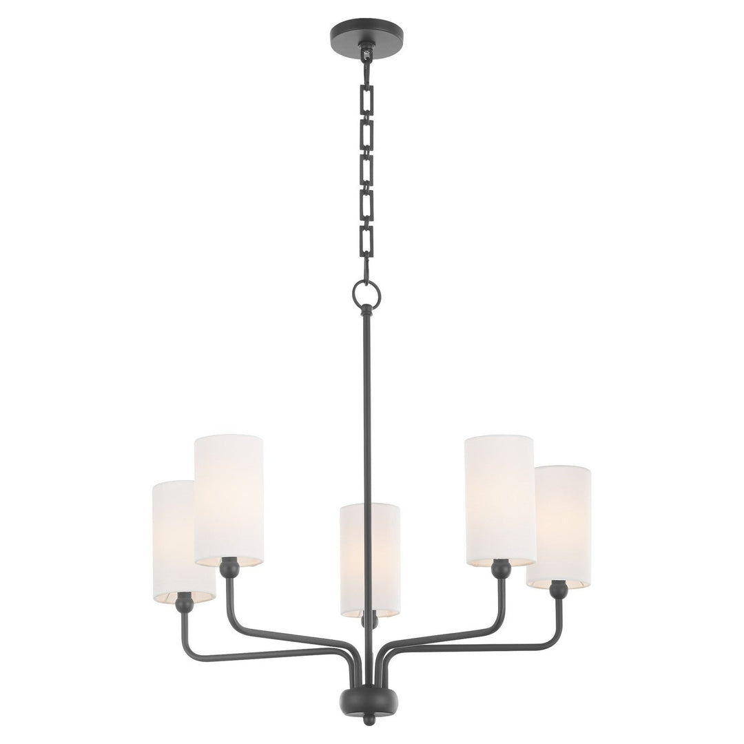 Quorum Charlotte by Tamara Day 698-5-59 Chandelier Light - Matte Black