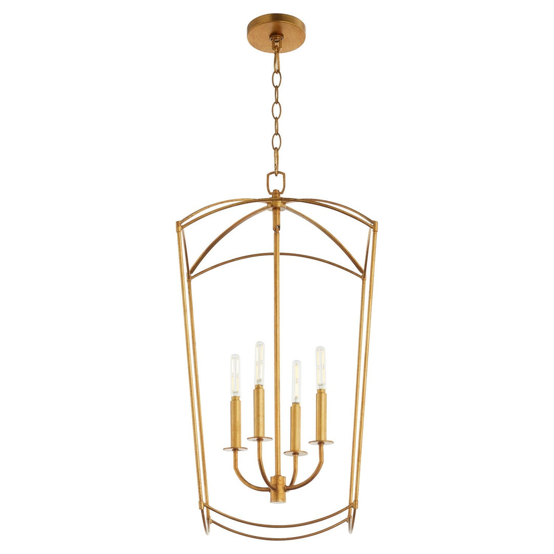 Quorum Mantle 6812-4-74 Pendant Light - Gold Leaf