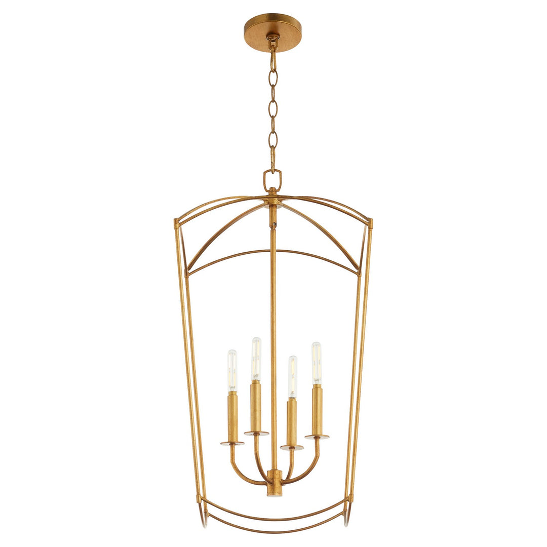 Quorum Mantle 6812-4-74 Pendant Light - Gold Leaf