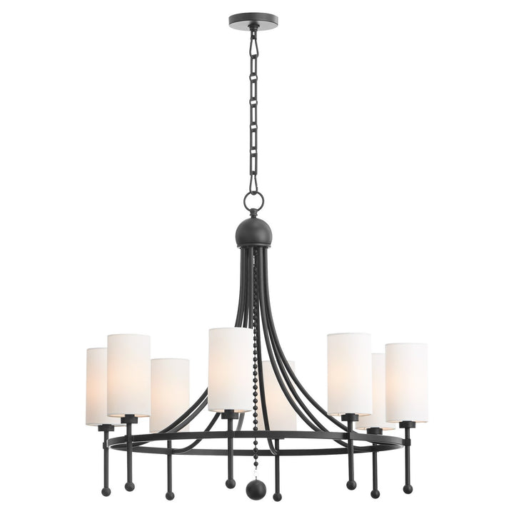 Quorum Lee Boulevard by Tamara Day 664-8-59 Chandelier Light - Matte Black