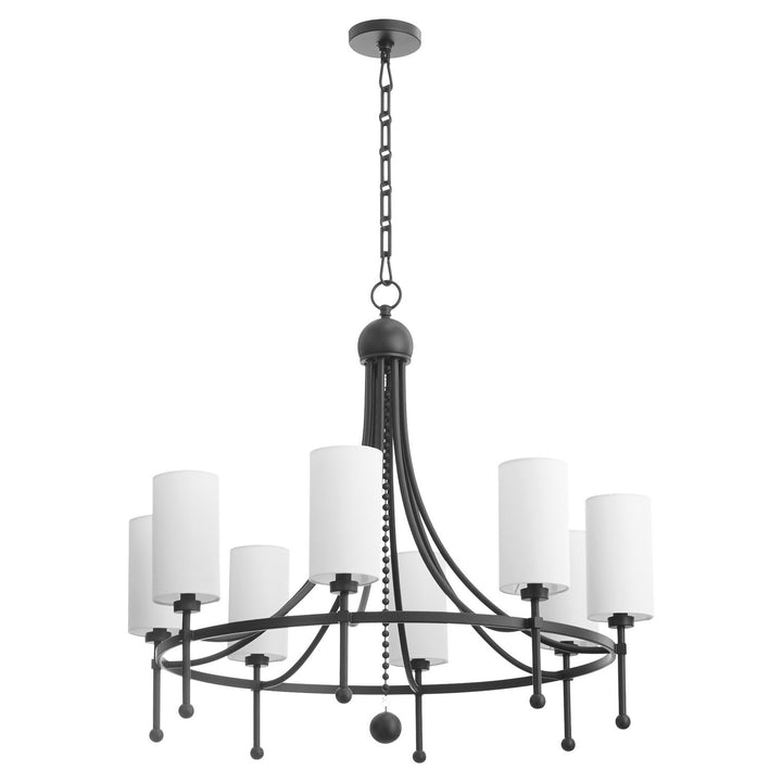 Quorum Lee Boulevard by Tamara Day 664-8-59 Chandelier Light - Matte Black