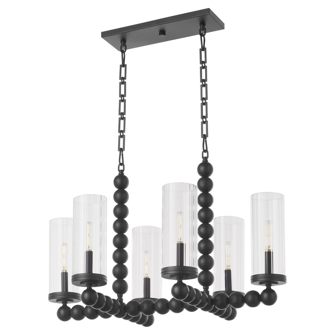 Quorum Lee Boulevard by Tamara Day 665-6-59 Pendant Light - Matte Black