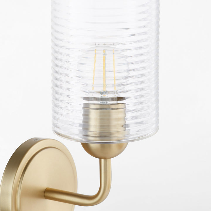 Quorum Charlotte by Tamara Day 598-1-80 Wall Sconce Light - Aged Brass