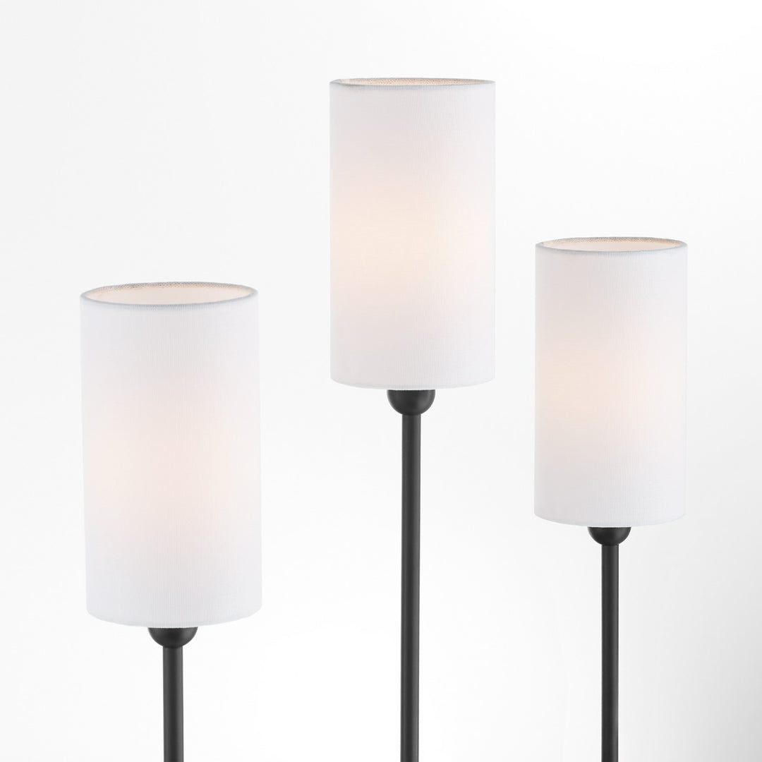 Quorum Charlotte by Tamara Day 597-3-59 Wall Sconce Light - Matte Black