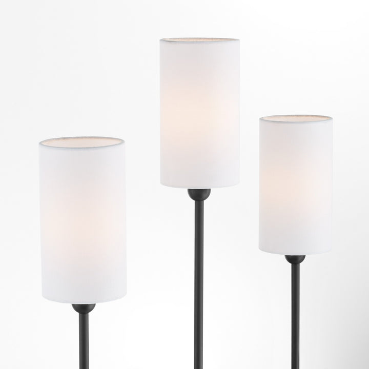 Quorum Charlotte by Tamara Day 597-3-59 Wall Sconce Light - Matte Black