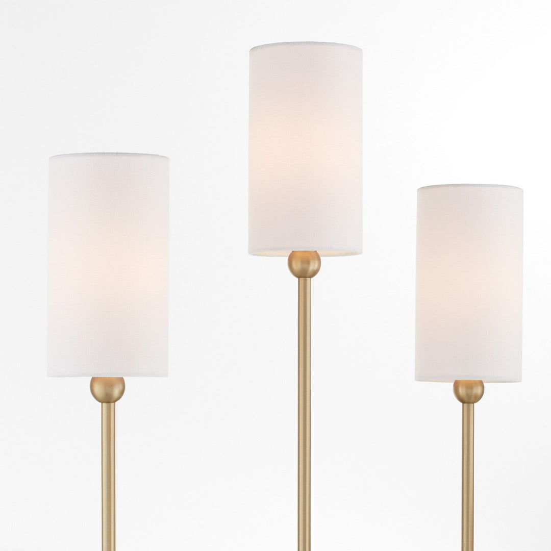 Quorum Charlotte by Tamara Day 597-3-80 Wall Sconce Light - Aged Brass