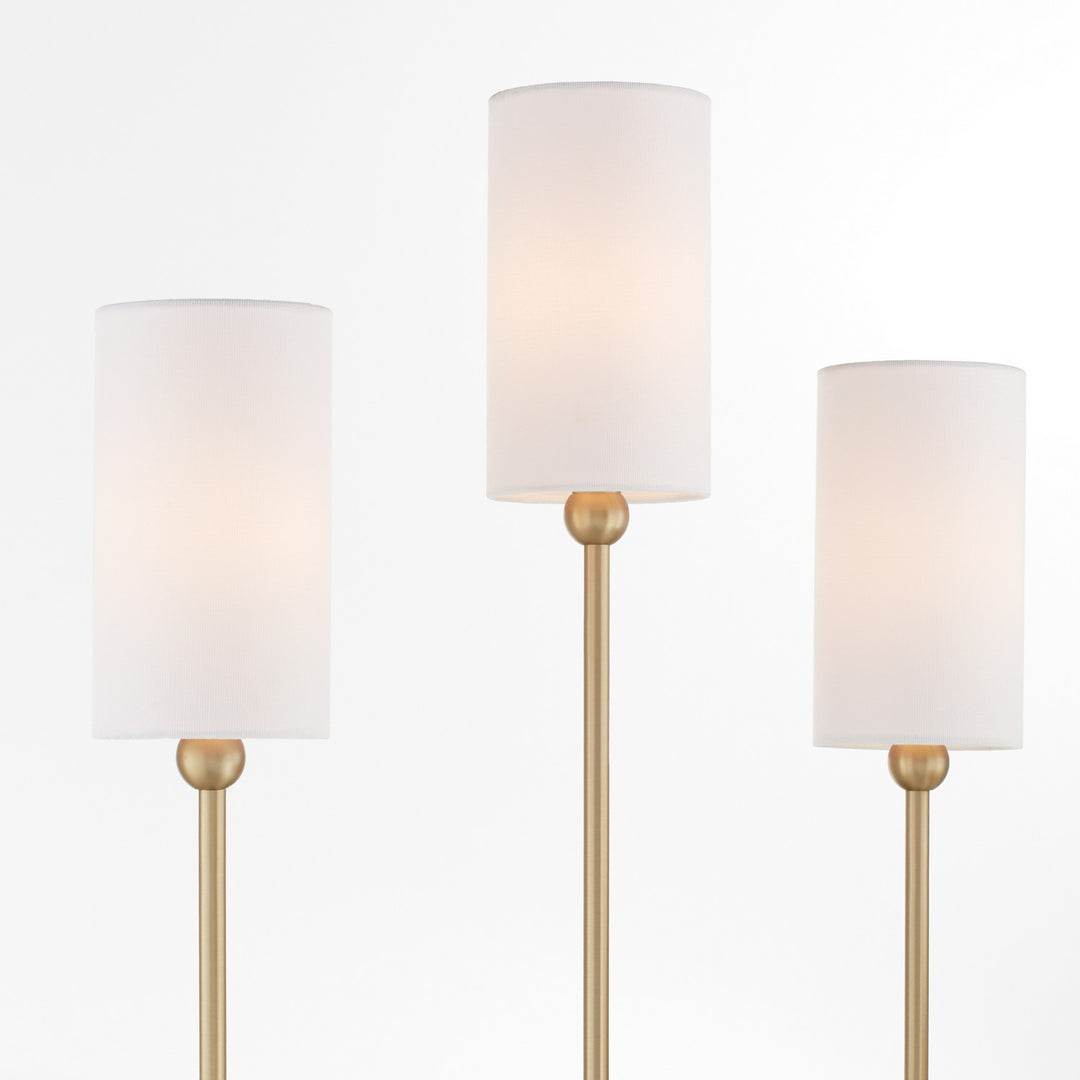 Quorum Charlotte by Tamara Day 597-3-80 Wall Sconce Light - Aged Brass