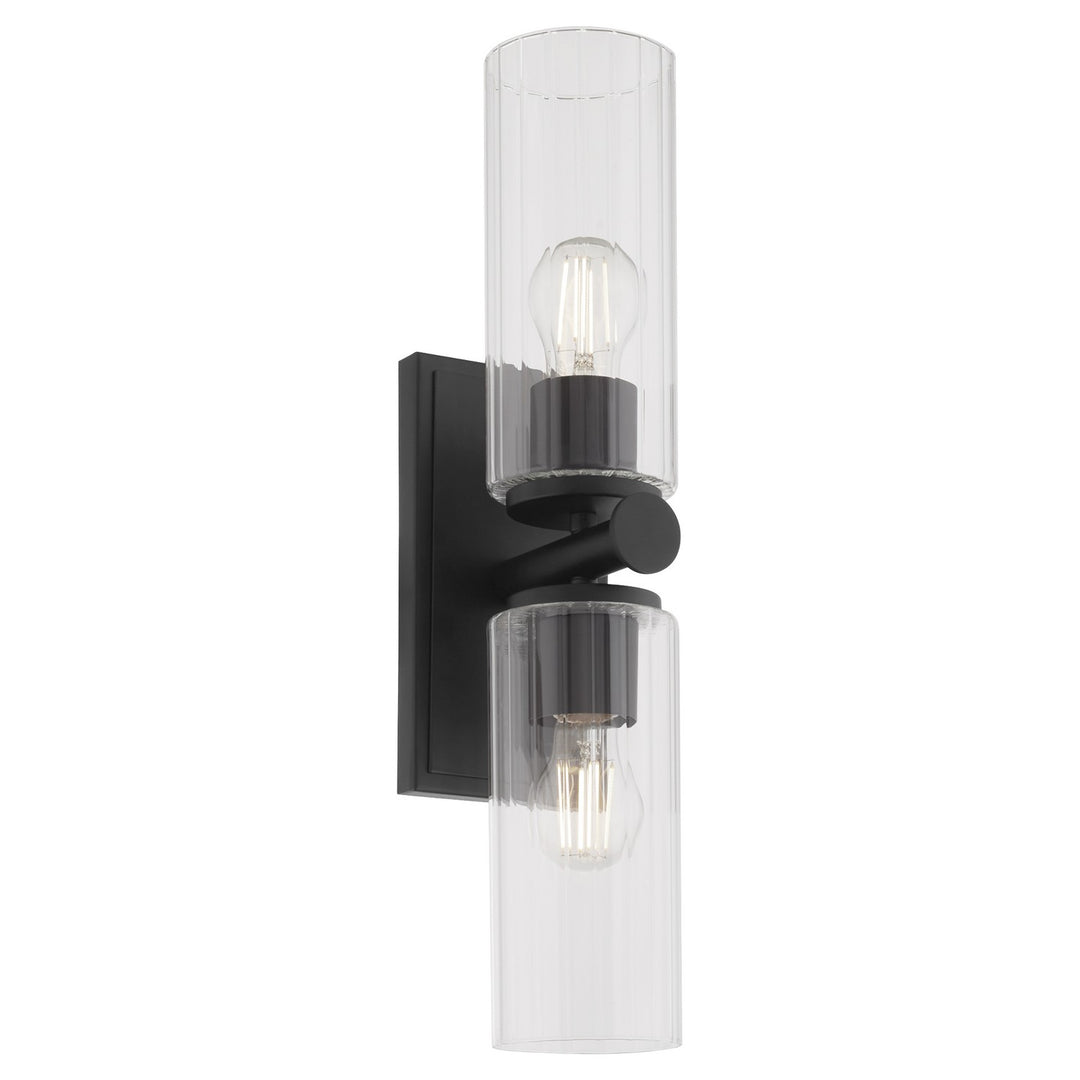 Quorum Juniper by Tamara Day 540-2-59 Wall Sconce Light - Matte Black