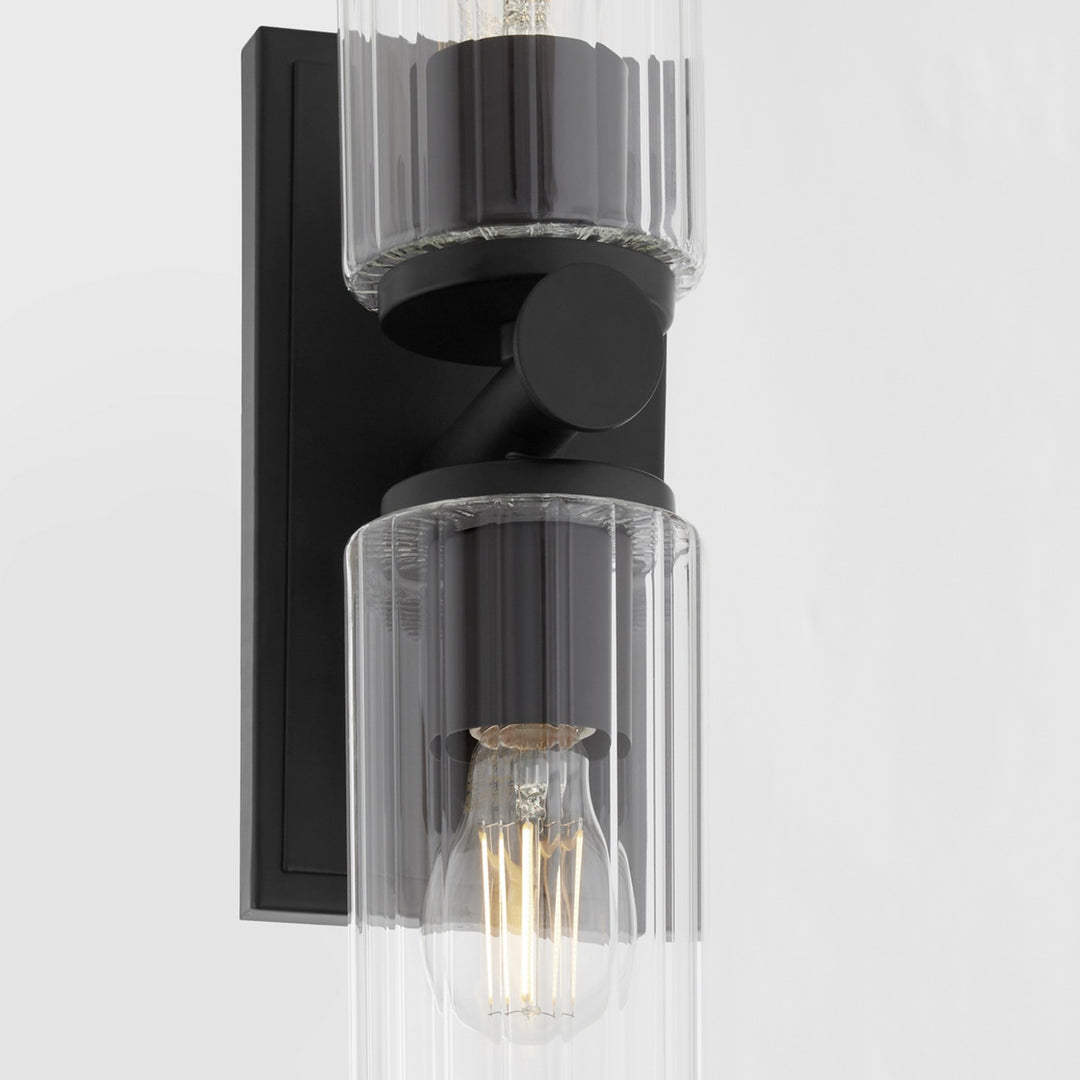 Quorum Juniper by Tamara Day 540-2-59 Wall Sconce Light - Matte Black