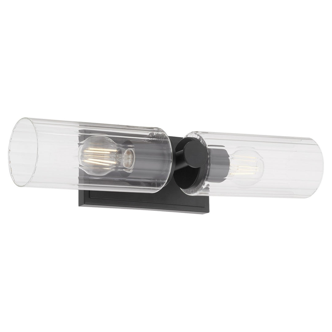 Quorum Juniper by Tamara Day 540-2-59 Wall Sconce Light - Matte Black