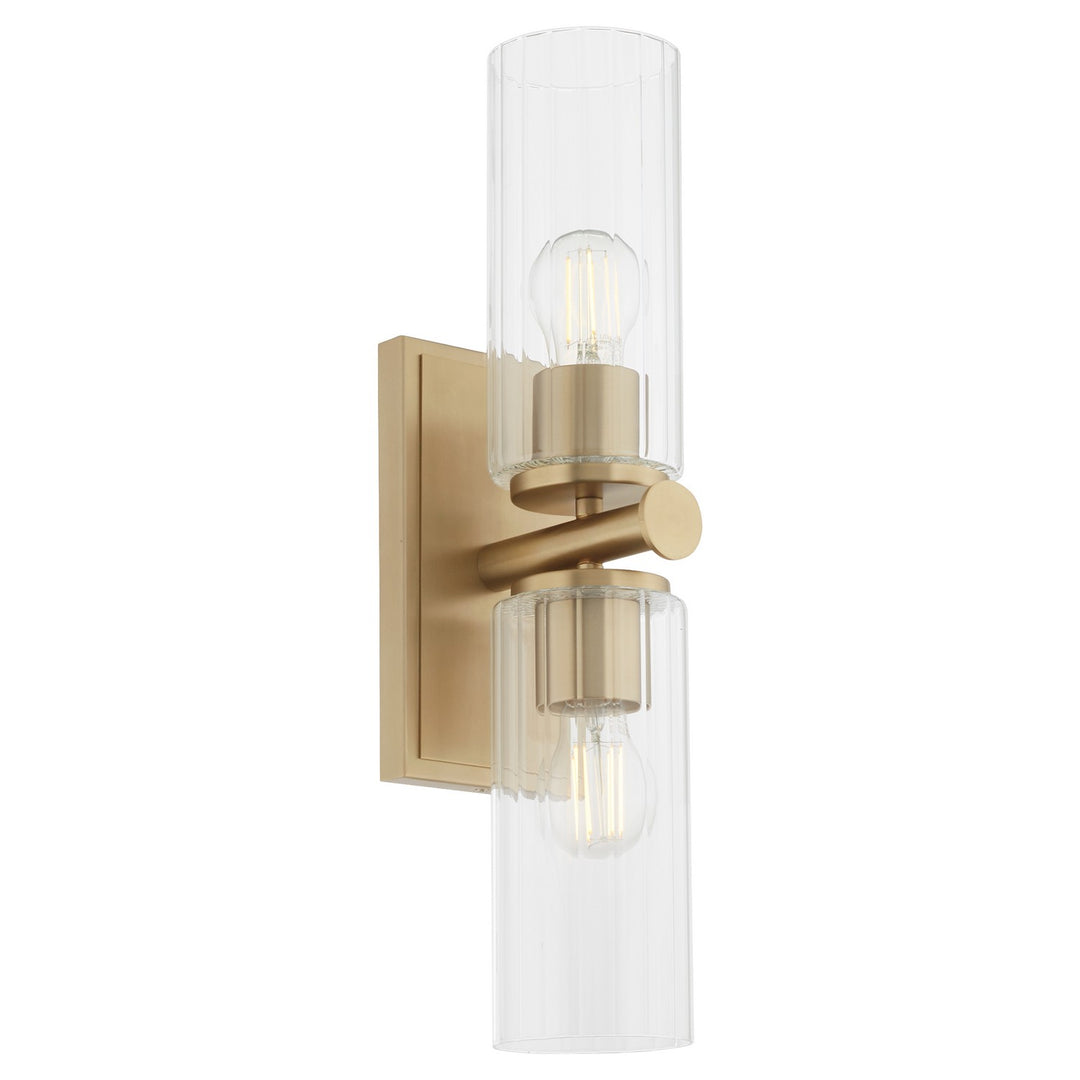 Quorum Juniper by Tamara Day 540-2-80 Wall Sconce Light - Aged Brass