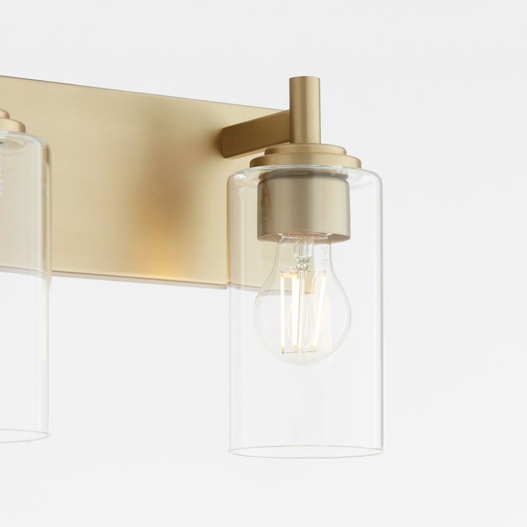 Quorum Fallstaff 5200-2-80 Bath Vanity Light 15 in. wide - Aged Brass
