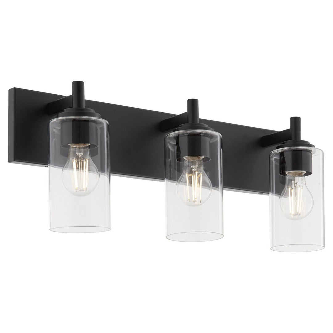 Quorum Fallstaff 5200-3-59 Bath Vanity Light 23 in. wide - Matte Black