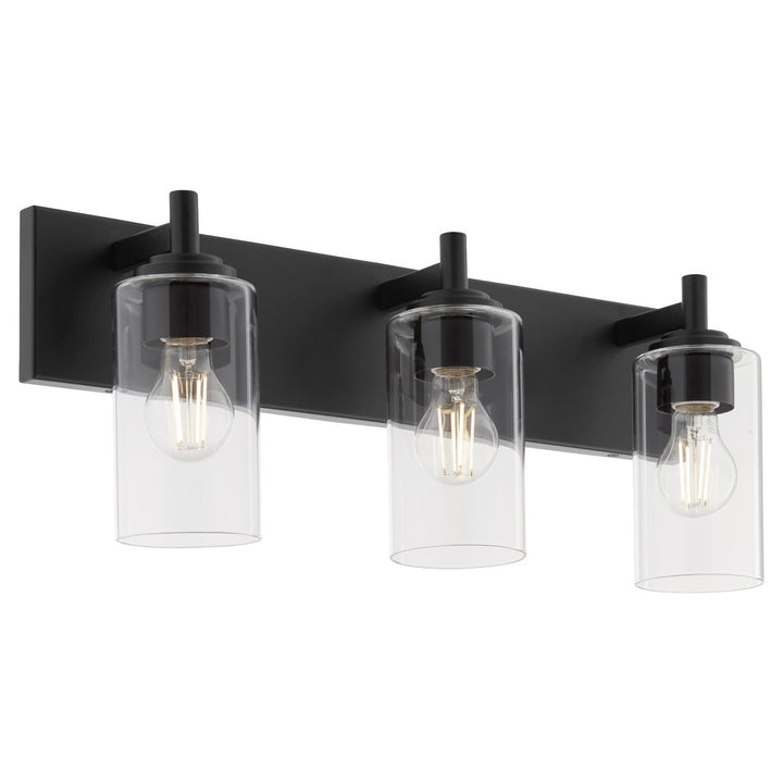 Quorum Fallstaff 5200-3-59 Bath Vanity Light 23 in. wide - Matte Black