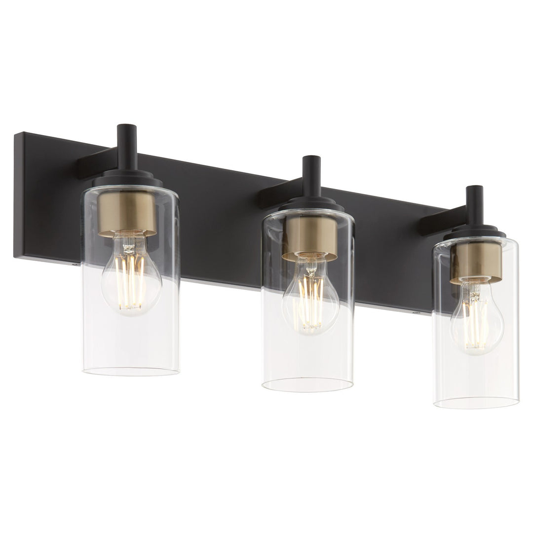 Quorum Fallstaff 5200-3-59 Bath Vanity Light 23 in. wide - Matte Black