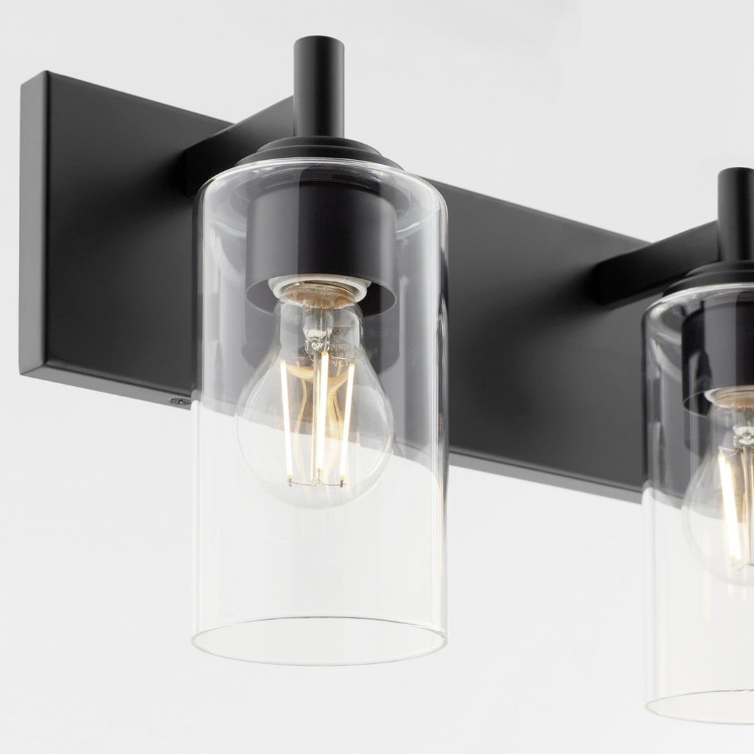 Quorum Fallstaff 5200-4-59 Bath Vanity Light 32 in. wide - Matte Black
