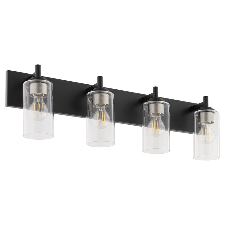 Quorum Fallstaff 5200-4-59 Bath Vanity Light 32 in. wide - Matte Black