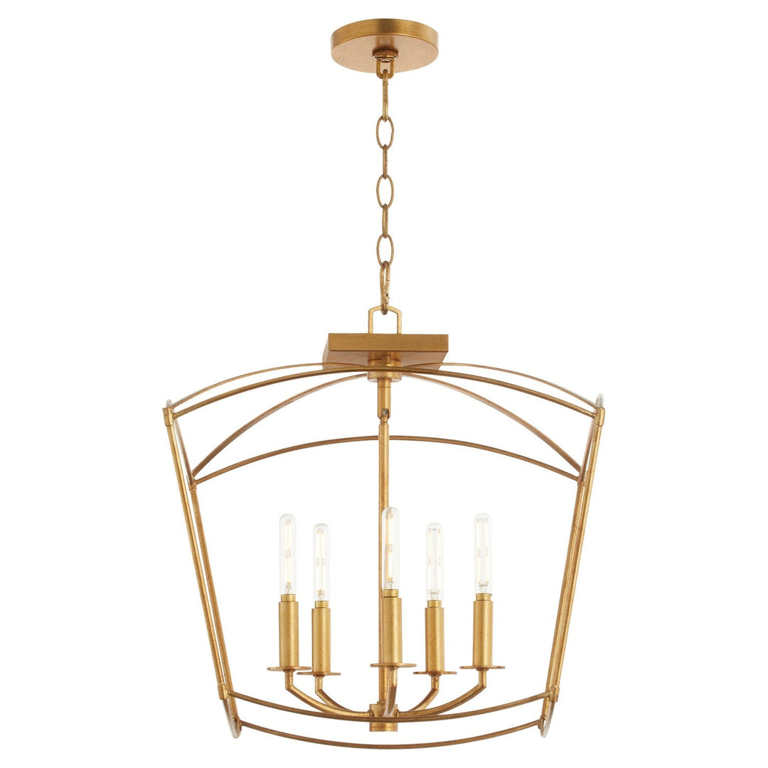 Quorum Mantle 2812-18-74 Pendant Light - Gold Leaf