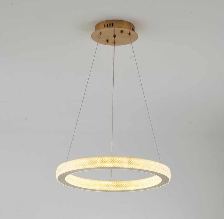 Bethel International GL314C17G-2 Pendant Light - Sand Gold