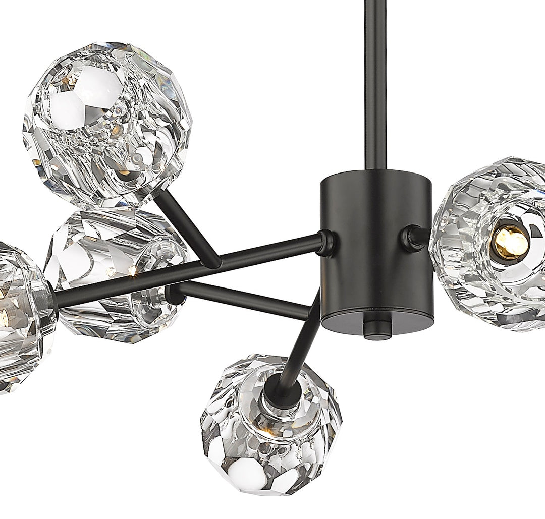 Bethel International YS91C26B Chandelier Light - Black