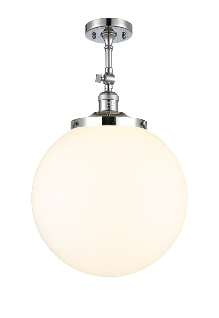 Innovations Franklin Restoration 201F-PC-G201-14 Ceiling Light - Polished Chrome