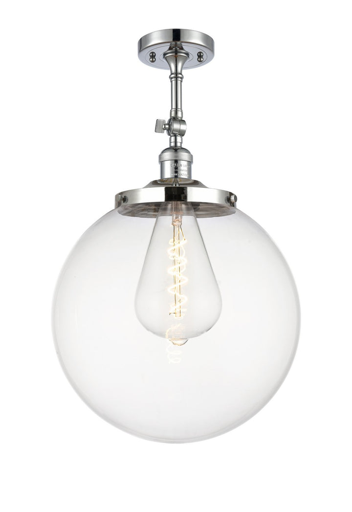 Innovations Franklin Restoration 201F-PC-G202-14 Ceiling Light - Polished Chrome