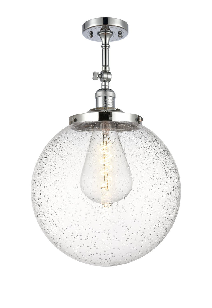 Innovations Franklin Restoration 201F-PC-G204-14 Ceiling Light - Polished Chrome