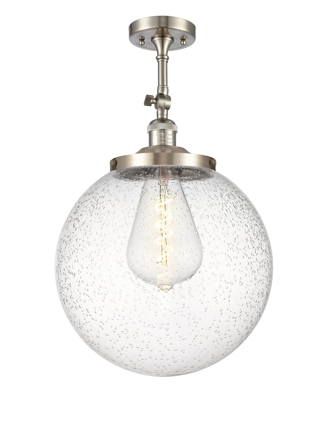 Innovations Franklin Restoration 201F-SN-G204-14 Ceiling Light - Brushed Satin Nickel