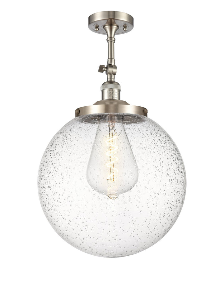 Innovations Franklin Restoration 201F-SN-G204-14 Ceiling Light - Brushed Satin Nickel