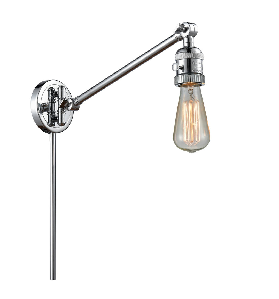 Innovations Franklin Restoration 237-PC Wall Light - Polished Chrome