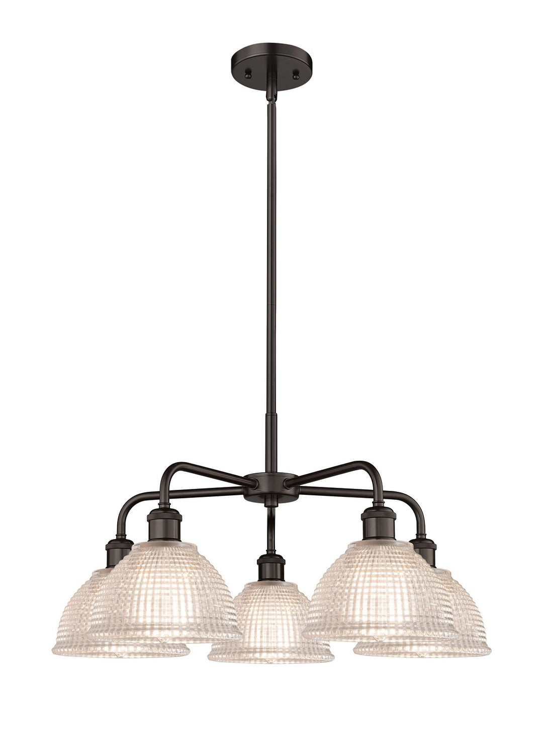 Innovations Downtown Urban 516-5CR-OB-G422 Chandelier Light - Oil Rubbed Bronze