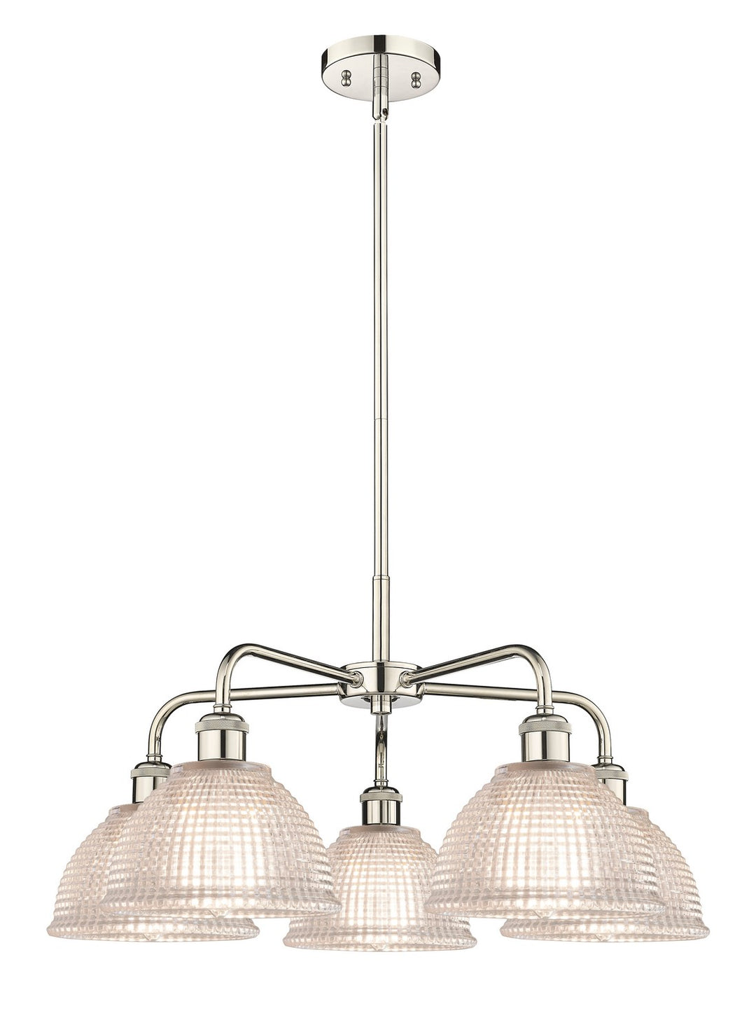 Innovations Downtown Urban 516-5CR-PN-G422 Chandelier Light - Polished Nickel