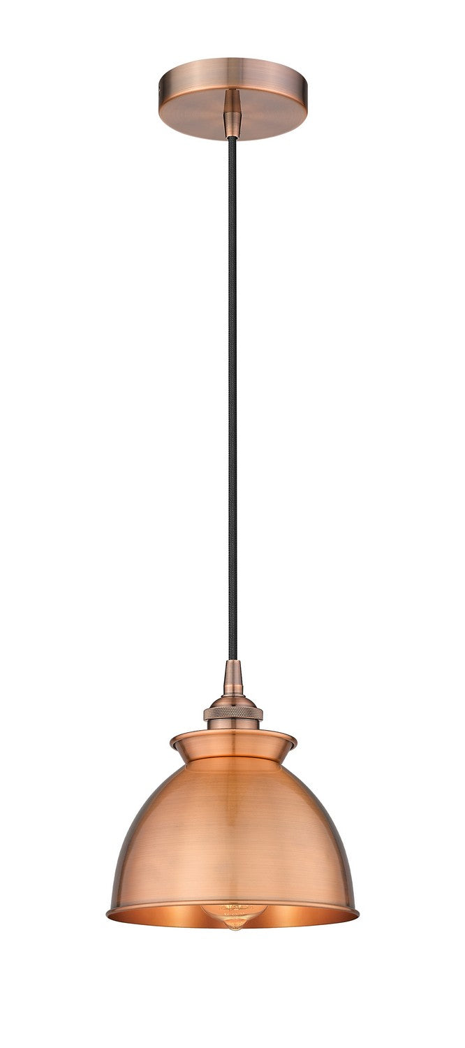 Innovations Edison 616-1P-AC-M14-AC Pendant Light - Antique Copper
