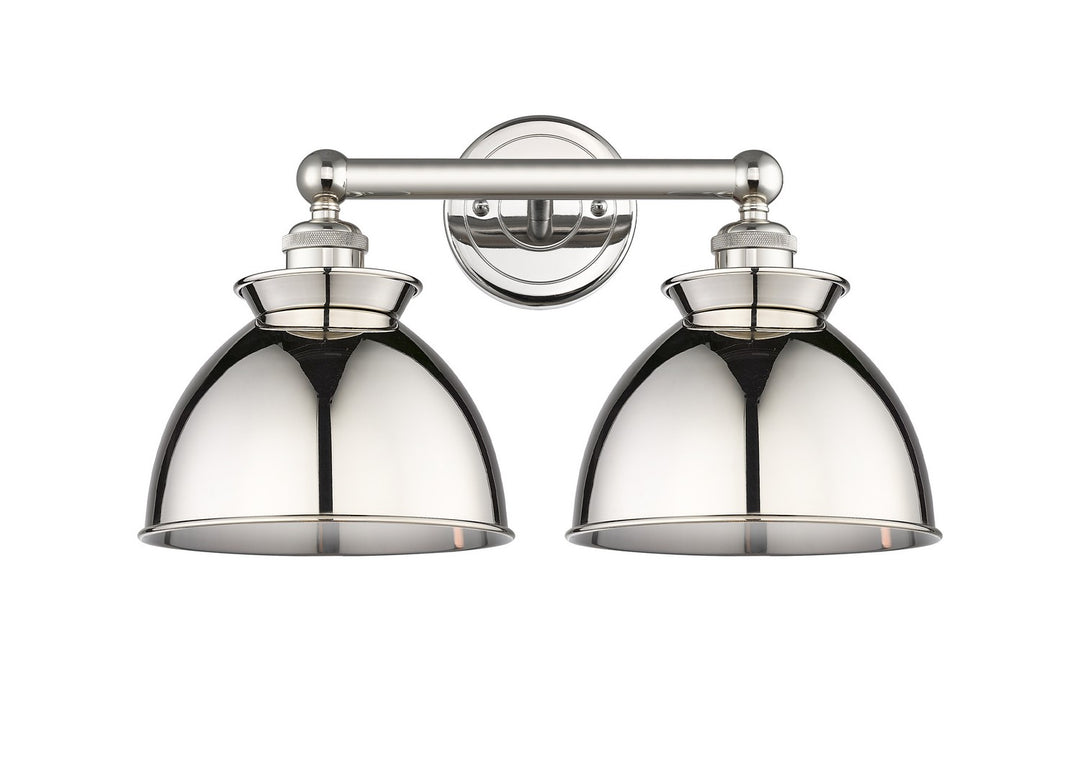 Innovations Edison 616-2W-PN-M14-PN Bath Vanity Light 18 in. wide - Polished Nickel