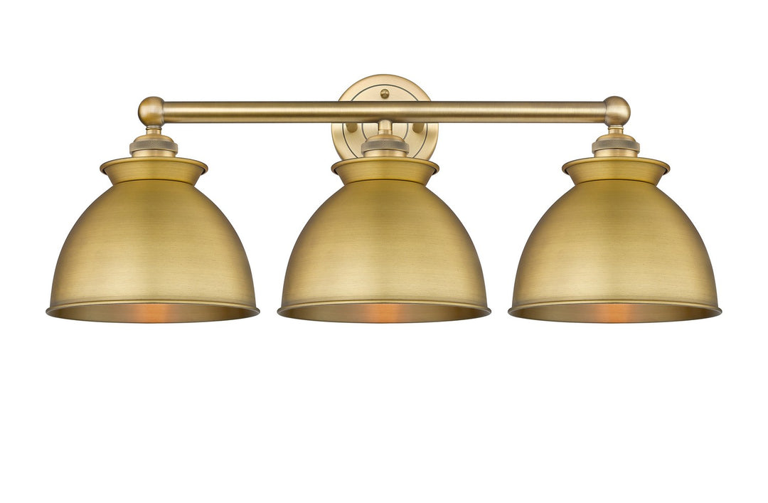 Innovations Edison 616-3W-BB-M14-BB Bath Vanity Light 27 in. wide - Brushed Brass