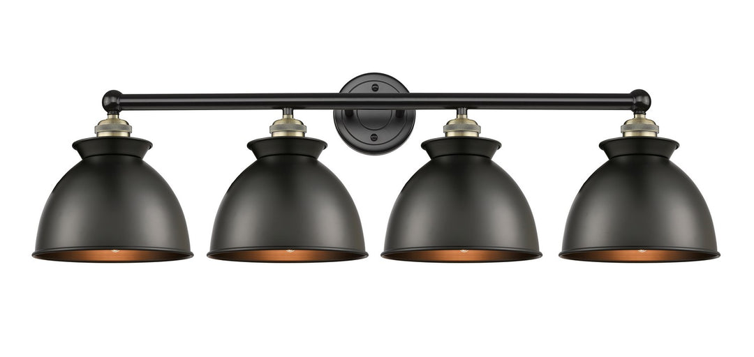 Innovations Edison 616-4W-BAB-M14-BK Bath Vanity Light 36 in. wide - Black Antique Brass