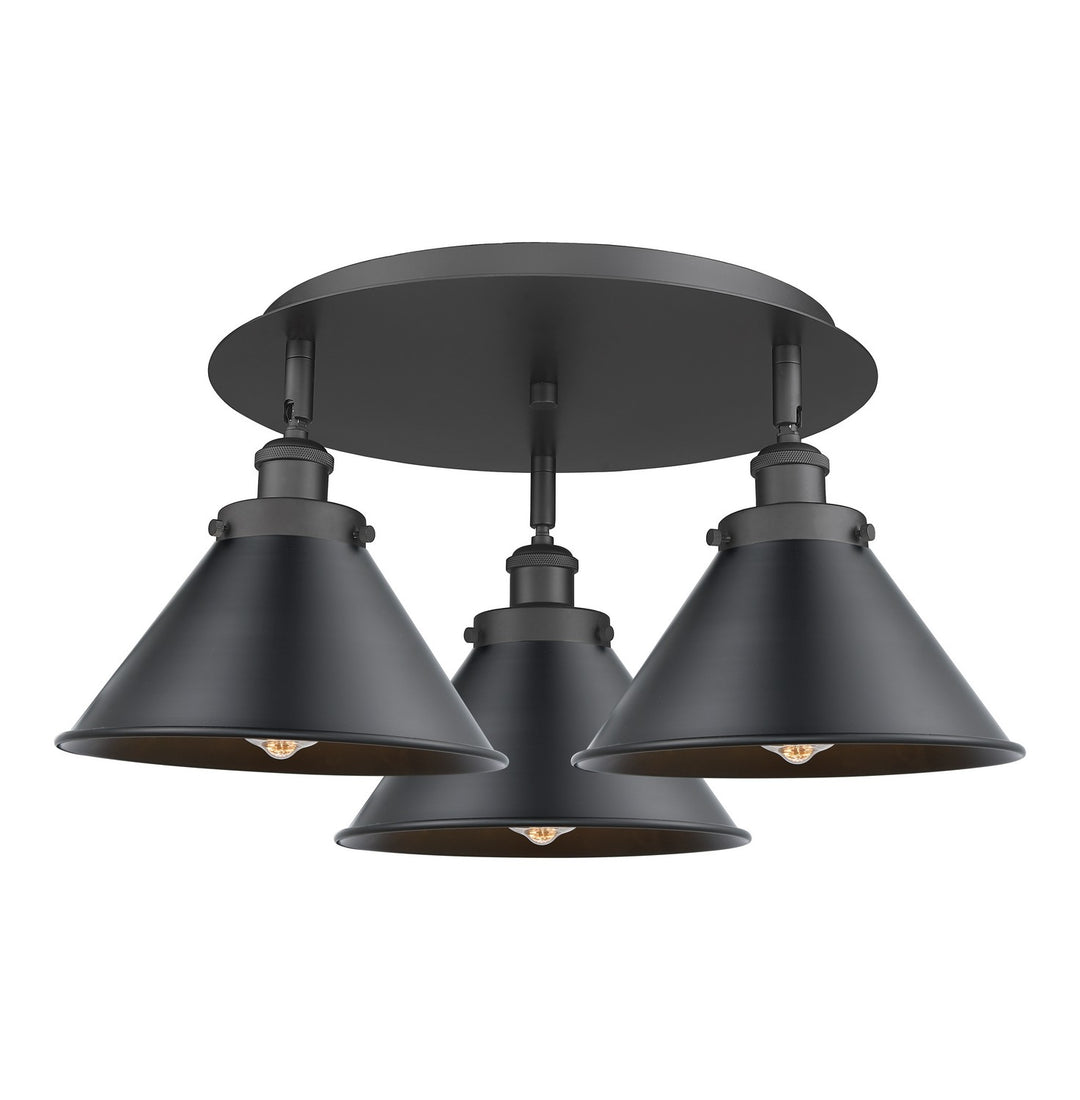 Innovations Downtown Urban 916-3C-BK-M10-BK Ceiling Light - Matte Black