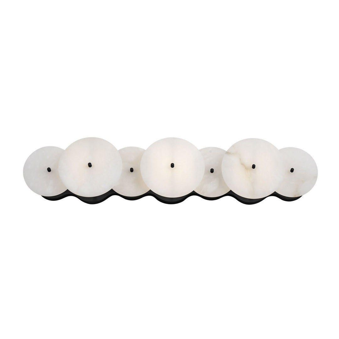 Varaluz Cosmos 370B03MB Bath Vanity Light 28 in. wide - Matte Black