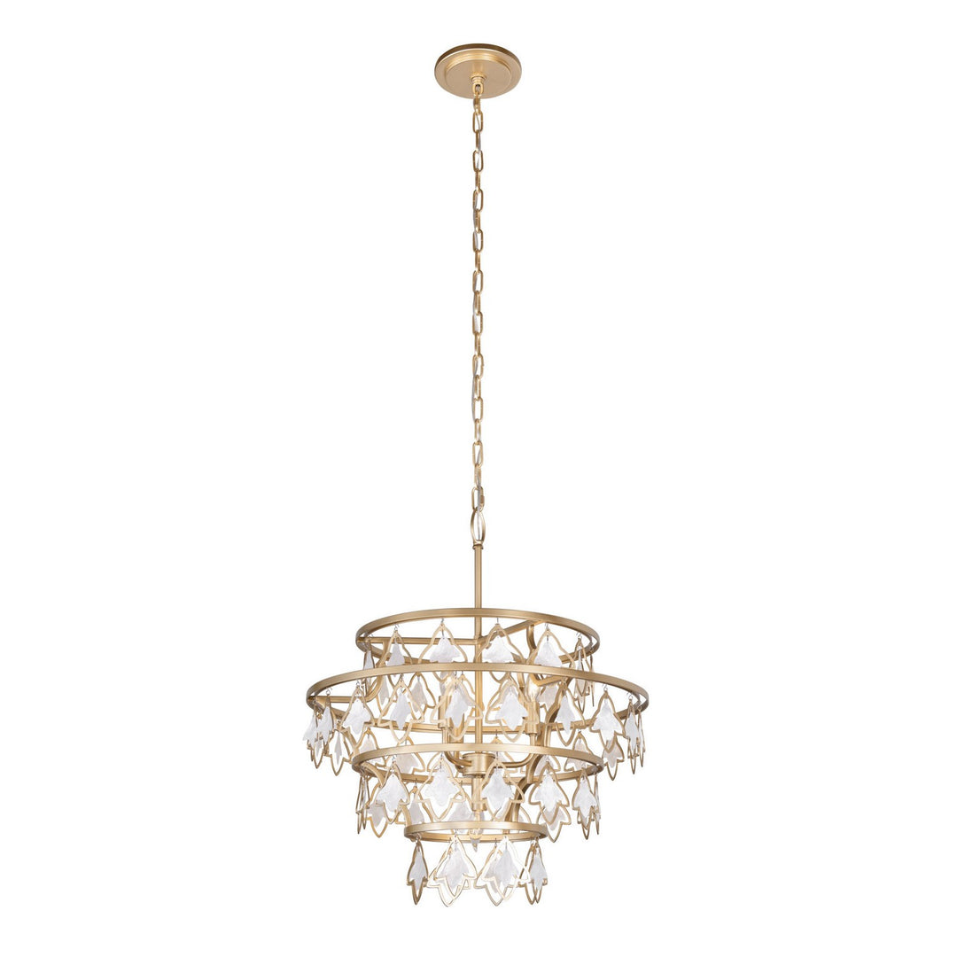 Varaluz Fleur 386C04FG Chandelier Light - French Gold