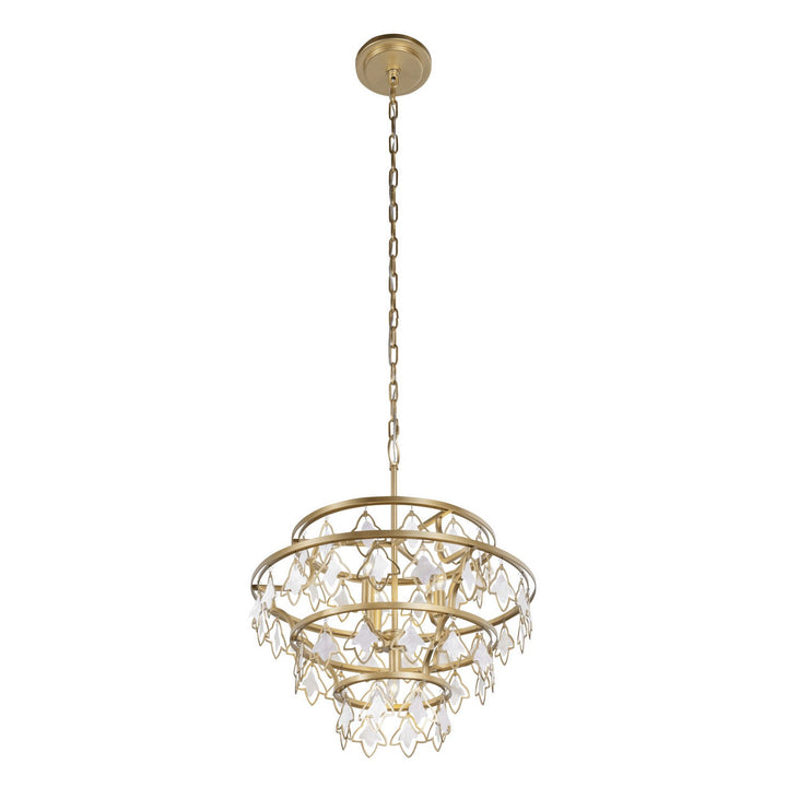 Varaluz Fleur 386C04FG Chandelier Light - French Gold