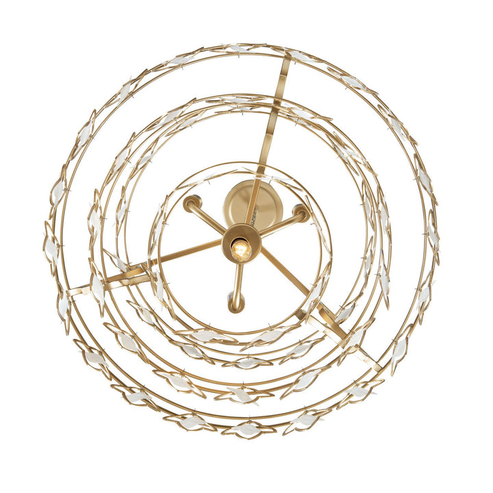 Varaluz Fleur 386C04FG Chandelier Light - French Gold